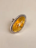 Natural Amber Ring