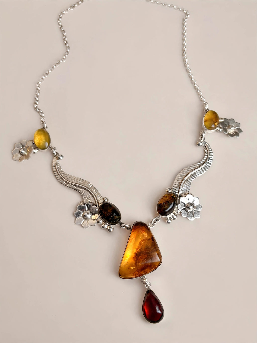 Natural Amber Choker