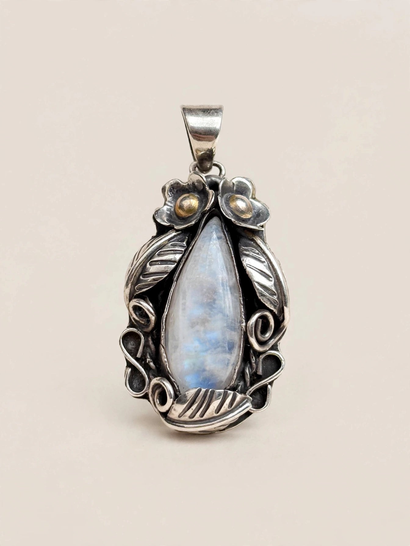 BLUE MOONSTONE Pendant and Earrings