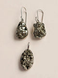 NATURAL PYRITE set.