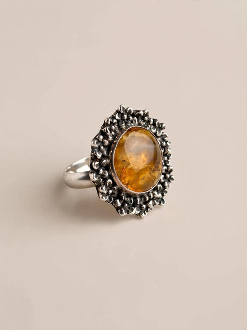 Anillo de ÁMBAR NATURAL