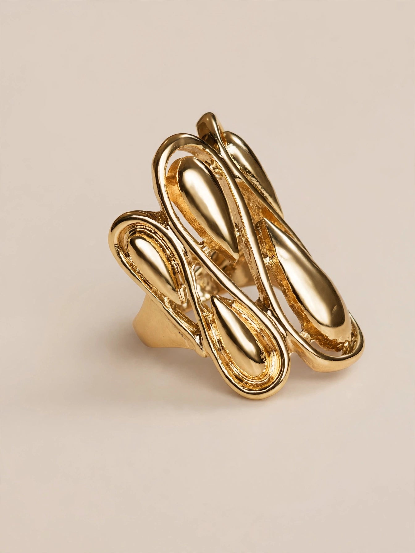 Anillo LLUVIA DORADA